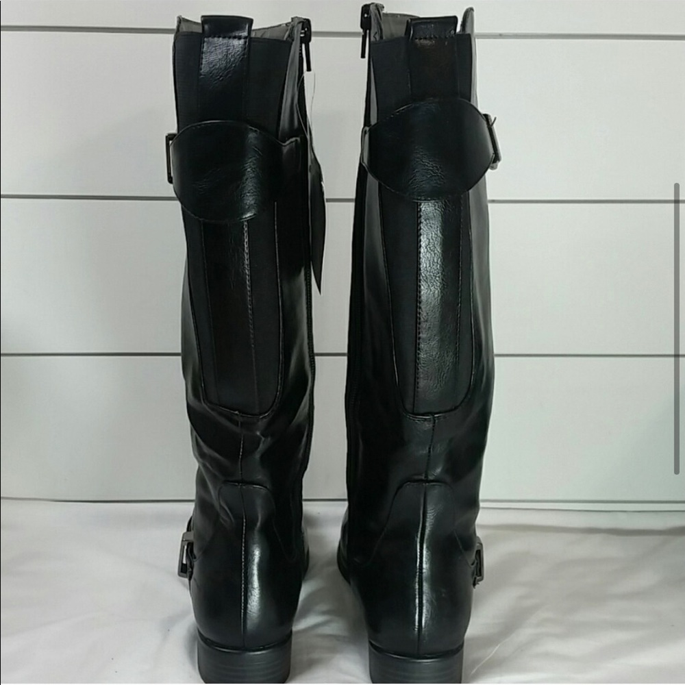 Life Stride black, wide calf boots. Sz 7M - Picture 3 of 7